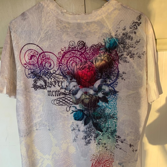 B. L. E. U. Embellished T-shirt - Picture 3 of 5